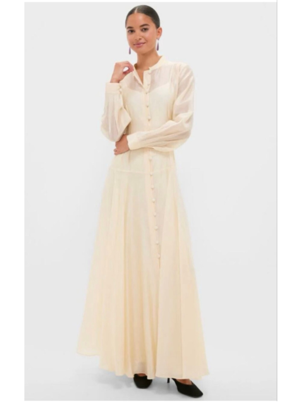 Women's KATIENYC NWT Tuckernuck
Champagne Organza Marbella
Dress XS - Picture 2 of 7